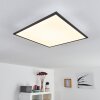 Plafonnier Salmi LED Gris, Blanc, 1 lumière