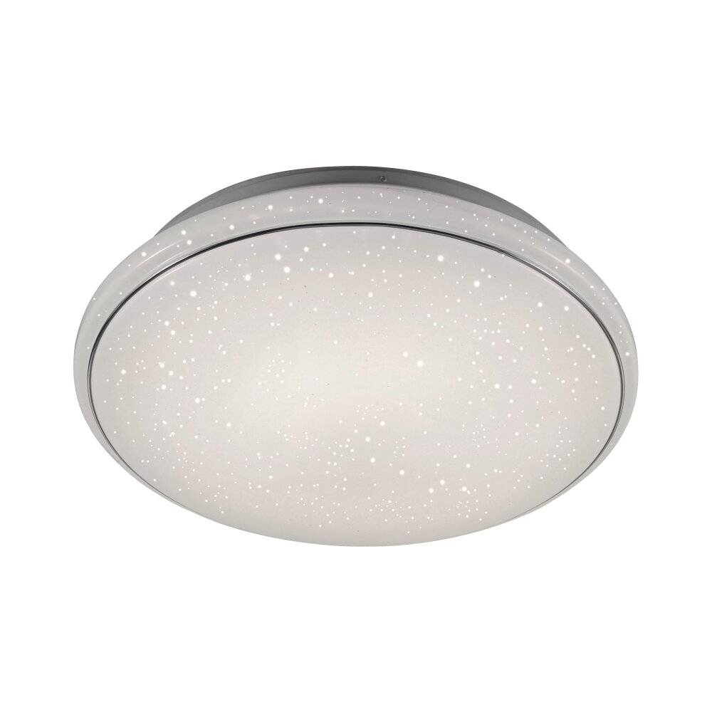 Plafonnier Leuchten Direkt Ls-JUPI LED Blanc, 1 lumière, Télécommandes, Changeur de couleurs main product photo