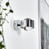 Applique murale Hofstein Sapri Chrome, 1 lumière
