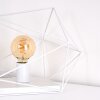 Lampe de table Babol Blanc, 1 lumière