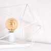 Lampe de table Babol Blanc, 1 lumière