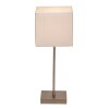 Lampe de table Brilliant Aglae Blanc, 1 lumière