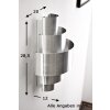 Applique murale Lucillo Aluminium, 1 lumière