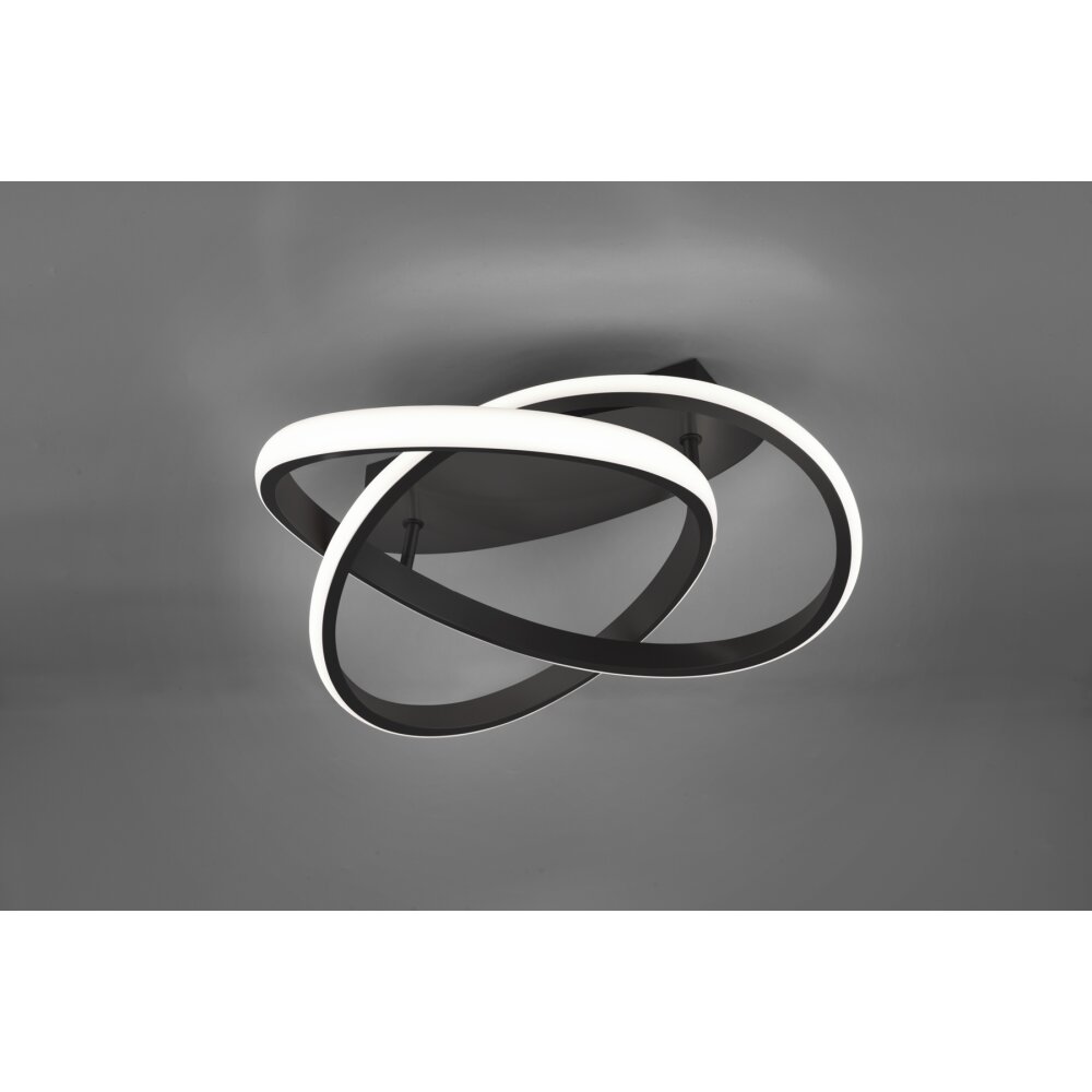 Plafonnier Reality Course LED Noir, 1 lumière main product photo