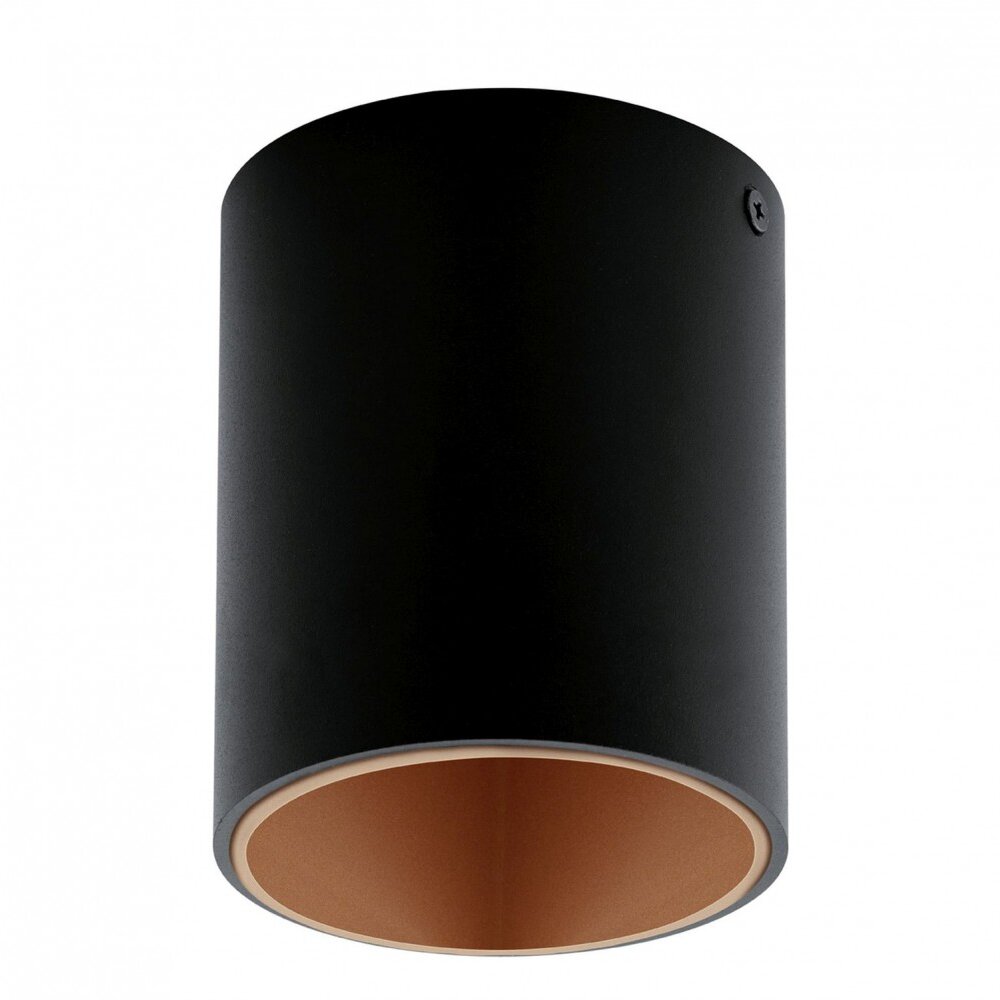 Plafonnier Eglo POLASSO LED Cuivre, Noir, 1 lumière main product photo
