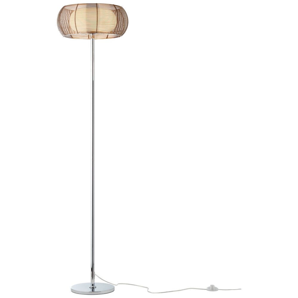 Lampadaire Brilliant RELAX Bronze, Chrome, 2 lumières main product photo