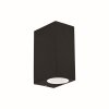 Applique murale d'extérieur Ideal Lux UP Noir, 2 lumières