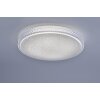 Plafonnier Leuchten Direkt Ls-FRIDA LED Transparent, 1 lumière, Télécommandes, Changeur de couleurs