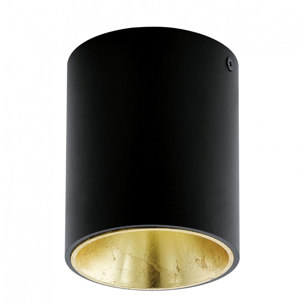 Plafonnier Eglo POLASSO LED Or, Noir, 1 lumière main product photo
