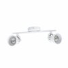Spot de plafond EGLO SERAS LED Blanc, 2 lumières