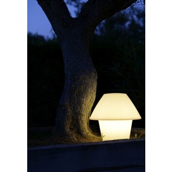 Lampe de table Faro Versus Blanc, 1 lumière