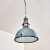 Suspension Ilvy Gris, Argenté, 1 lumière