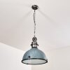 Suspension Ilvy Gris, Argenté, 1 lumière