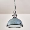 Suspension Ilvy Gris, Argenté, 1 lumière