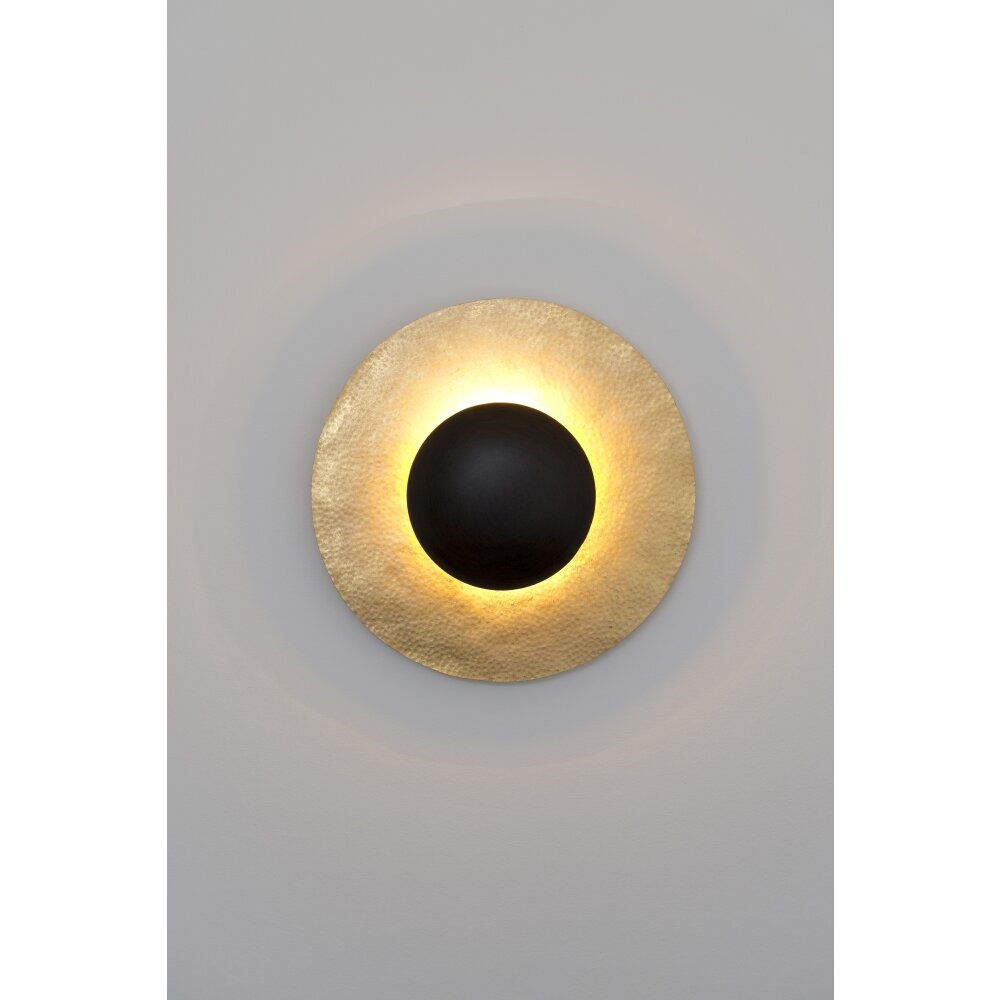 Applique murale Holländer STELLETTA LED Brun, Or, Noir, 2 lumières main product photo
