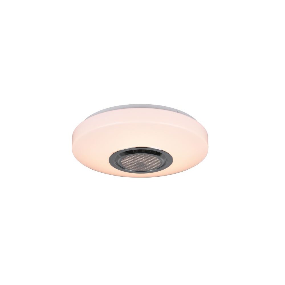 Plafonnier Reality MAIA LED Blanc, 1 lumière, Télécommandes, Changeur de couleurs main product photo