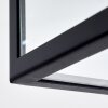 Plafonnier Moatize Noir, 2 lumières