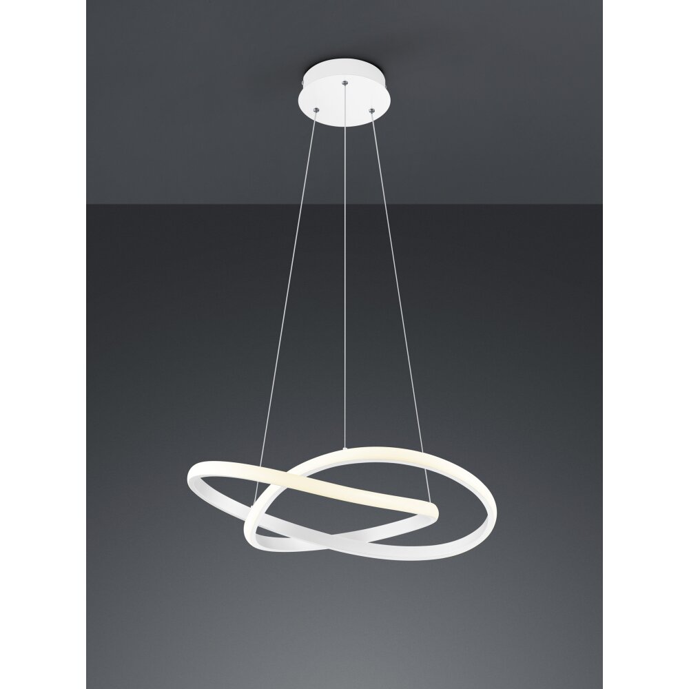 Suspension Reality Course LED Blanc, 1 lumière main product photo