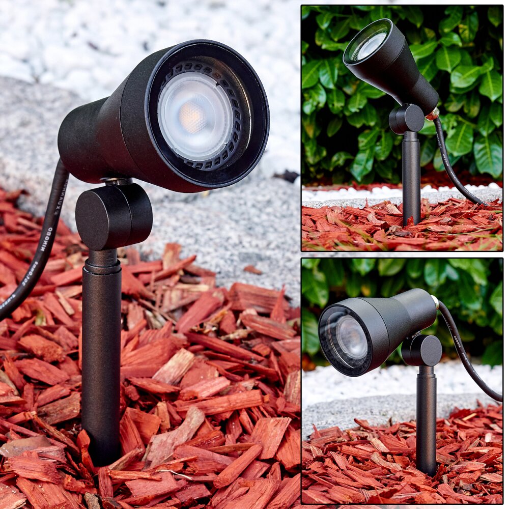 Lampe d'extérieur Vordingborg LED Noir, 1 lumière main product photo