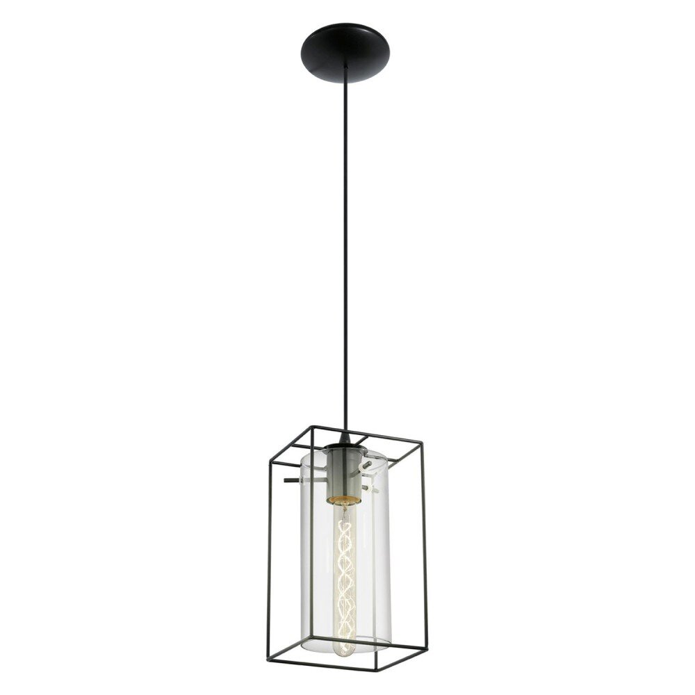 Lampe suspendue Eglo LONCINO Noir, 1 lumière main product photo