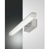 Applique murale Fabas Luce Saura LED Chrome, 1 lumière