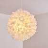 Suspension Murten Blanc, 1 lumière