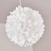 Suspension Murten Blanc, 1 lumière
