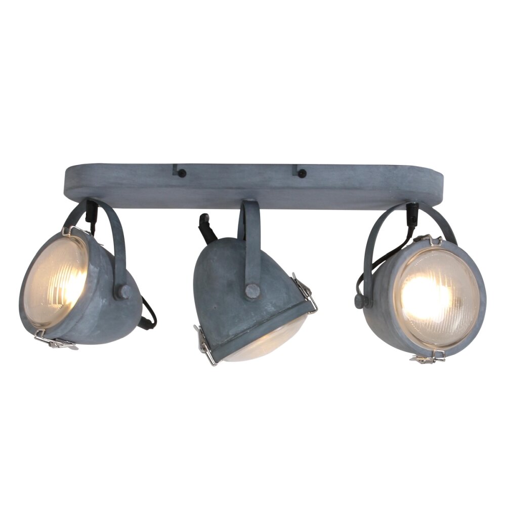 Plafonnier Steinhauer Mexlite Gris, 3 lumières main product photo