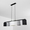 Suspension Aucilla Noir, 5 lumières