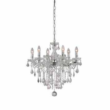 Lustre Ideal Lux FLORIAN Chrome, 6 lumières