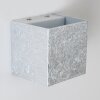 Applique murale Olbia LED Argenté, 1 lumière