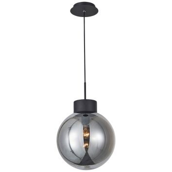 Suspension Brilliant Living Astro Noir, 1 lumière