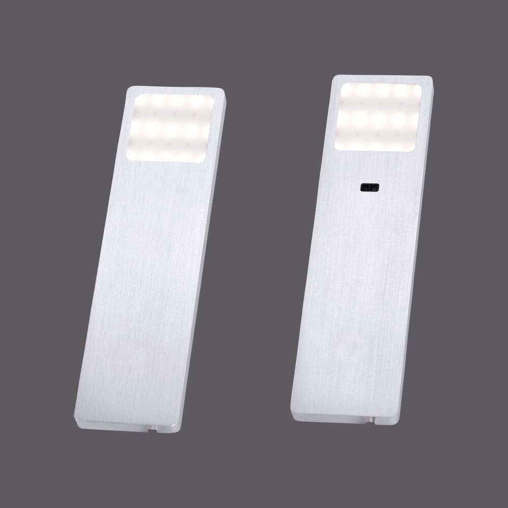 lampes pour bandeaux Paul Neuhaus HELENA LED Aluminium, 1 lumière, Détecteur de mouvement main product photo