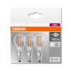 Lot de 3 Osram LED E14 4 Watt 4000 Kelvin 470 Lumen