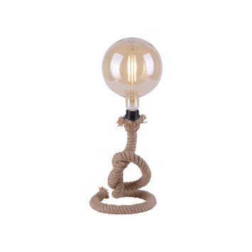 Lampe à poser Leuchten Direkt ROPE Noir, 1 lumière