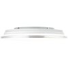 Plafonnier Brilliant Edna LED Chrome, 1 lumière, Télécommandes, Changeur de couleurs