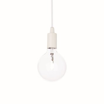 Suspension Ideal Lux EDISON Blanc, 1 lumière