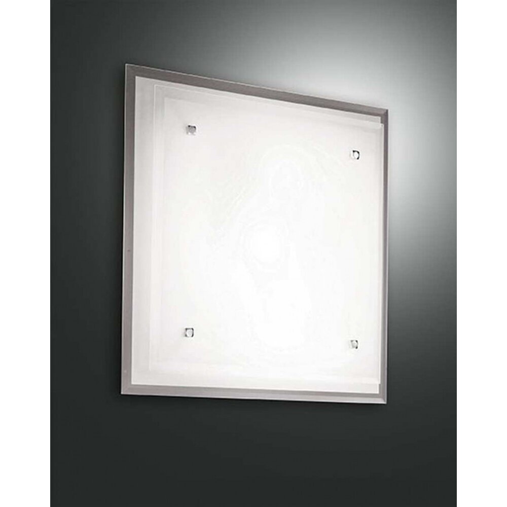 Plafonnier Fabas Luce MAGGIE Chrome, 2 lumières main product photo