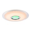 Plafonnier GLOBO TUNE LED Blanc, 2 lumières, Télécommandes, Changeur de couleurs