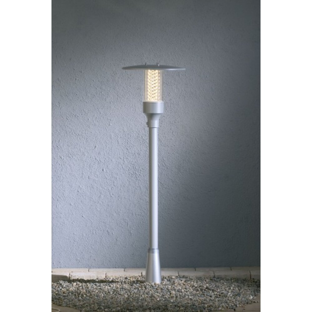 Borne d'éclairage Konstsmide Nova Argenté, 1 lumière main product photo
