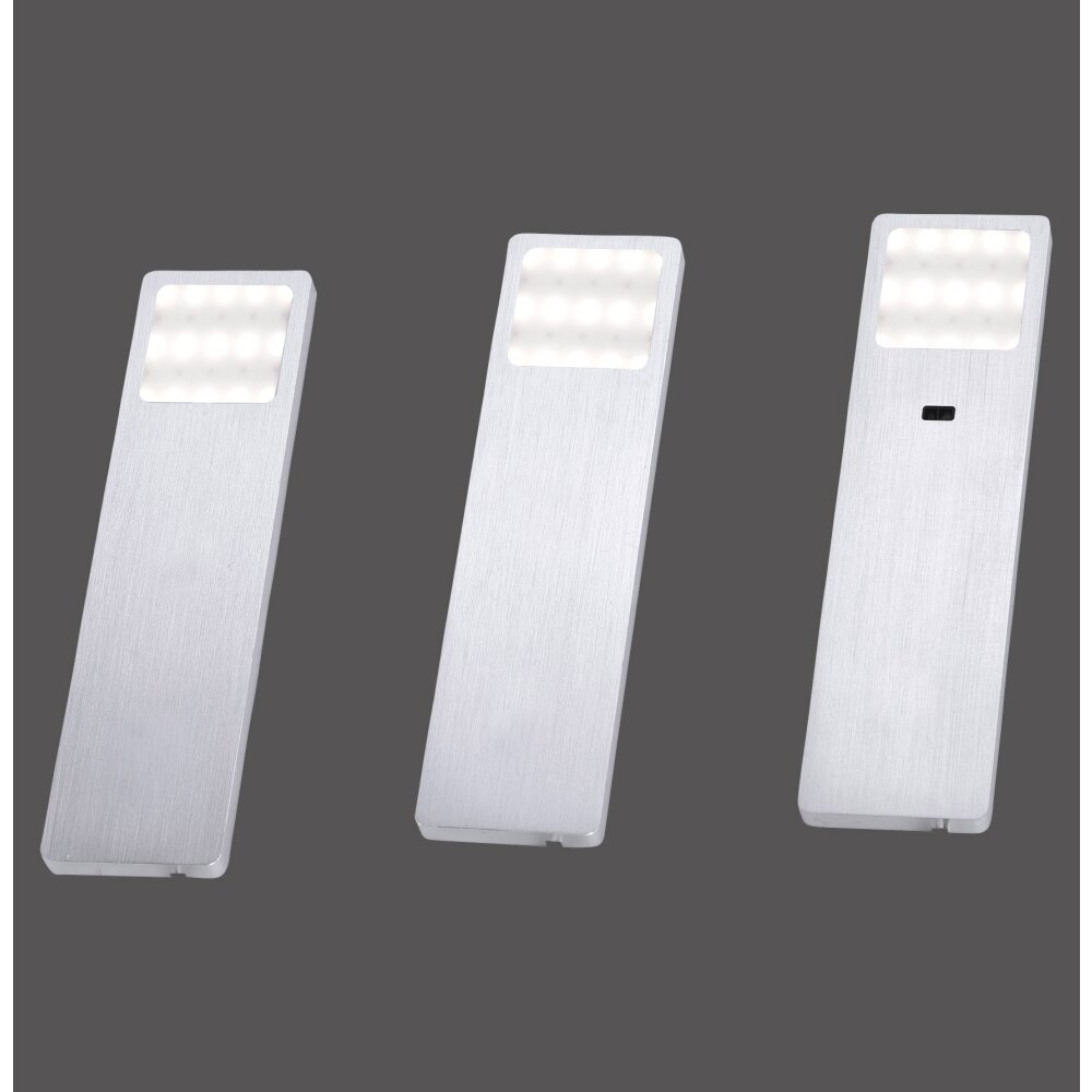 Luminaires sous meuble Paul Neuhaus HELENA LED Aluminium, 1 lumière, Détecteur de mouvement main product photo