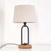 Lampe à poser Logumkolster Crème, 1 lumière
