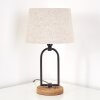 Lampe à poser Logumkolster Crème, 1 lumière