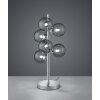 Lampe à poser Trio Leuchten ALICIA Chrome, 6 lumières