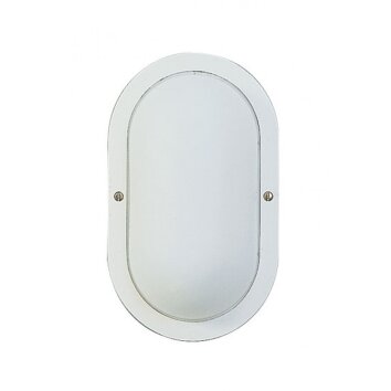 Applique extérieure Albert 6037 Blanc, 1 lumière