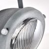 Plafonnier Glostrup LED Gris, 3 lumières