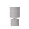 Lampe de table Lucide GREASBY Gris, 1 lumière