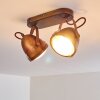 Plafonnier Butikon Rouille, 2 lumières