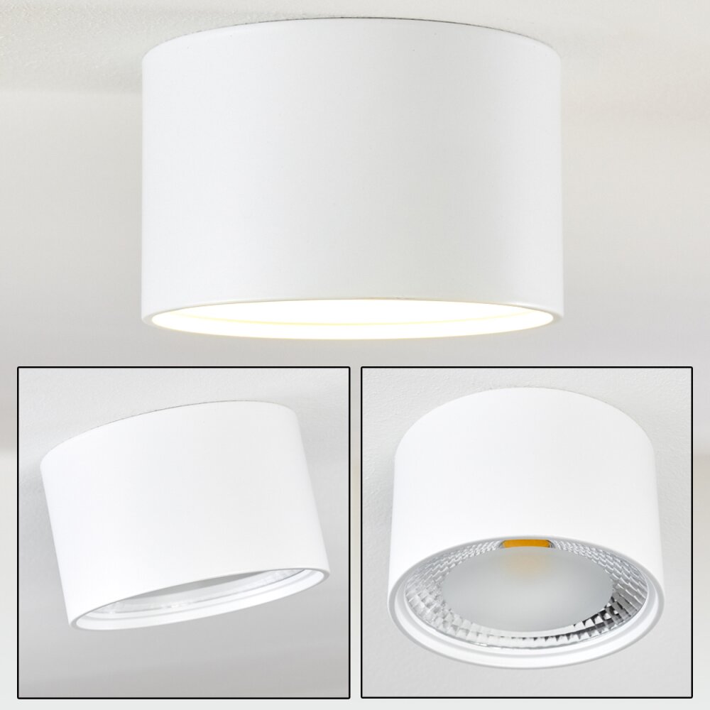 Plafonnier Kristallo LED Blanc, 1 lumière main product photo