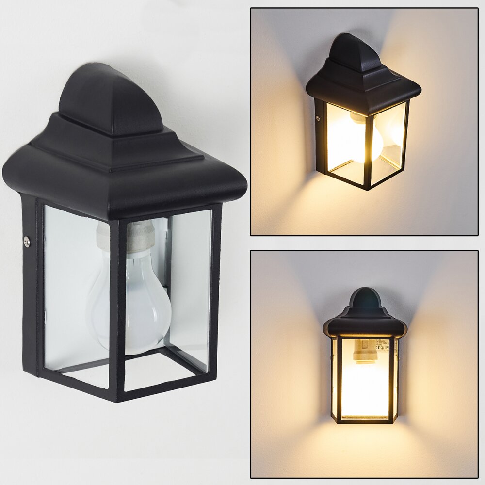 Applique murale d'extérieur Murto Noir, 1 lumière main product photo